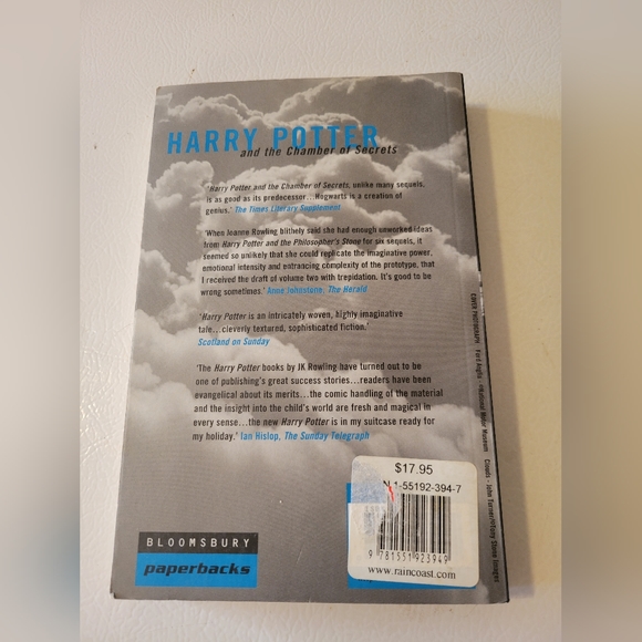 Harry Potter and the Chamber Of Secrets Softcover. - Picture 2 of 5